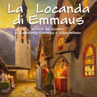 Locandina spettacolo La locanda di Emmaus - gruppo giovani 2024