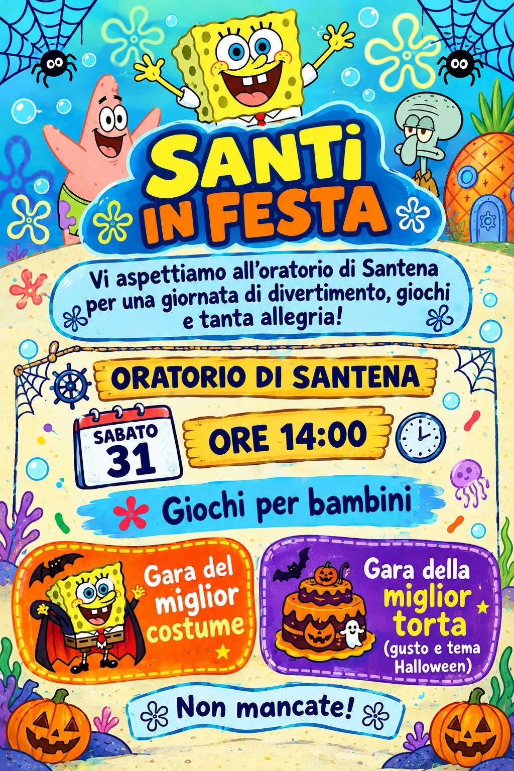 Locandina Santi In festa ottobre 2026
